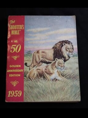 The Shooter Bible by Stoeger Arms Corp. 1959 No.50 Golden Anniversary Issue